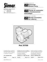 Simer Pumps 3075SS Manual de usuario