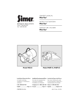 Simer Pumps M40-01 Manual de usuario