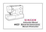 SINGER 4423 Heavy Duty Sewing Machine El manual del propietario