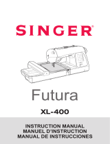 SINGER FUTURA XL-400 Manual de usuario