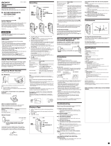 Sony 427AD Manual de usuario