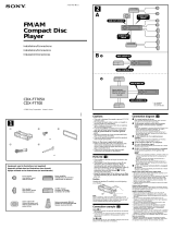 Sony CDX-F7700 Guía de instalación