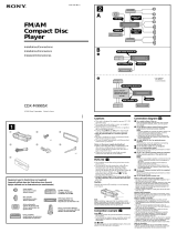 Sony CDX-M9905X Manual de usuario