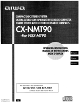 Sony CX-NMT90 Manual de usuario