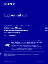 Sony Cyber-shot DSC-W120/L Manual de usuario