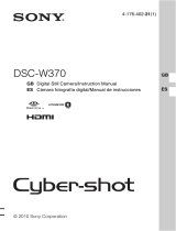 Sony DSC-W390 Manual de usuario
