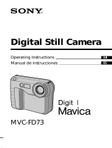 Sony MVC-FD73 Manual de usuario