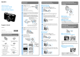 Sony DSC-H90/BBDL Guía de inicio rápido