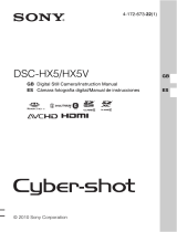 Sony DSC-HX5 Manual de usuario