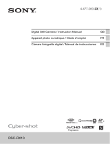 Sony Cyber Shot DSC-RX10 Manual de usuario