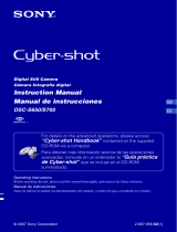 Sony Cyber Shot DSC-S650 Manual de usuario
