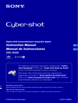 Sony Cyber Shot DSC-W300 Manual de usuario