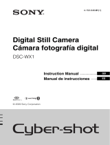 Sony DSC WX1 - Cyber-shot Digital Camera Manual de usuario