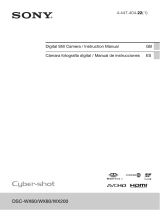Sony Cyber Shot DSC-WX60 Manual de usuario