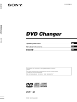 Sony DVX-100 Manual de usuario