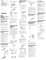 Sony MDR-NC33 Manual de usuario