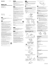 Sony MPA-BT1A Manual de usuario