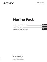 Sony MPK-TRV3 Manual de usuario