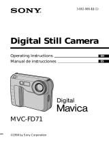 Sony MVC-FD71 Manual de usuario
