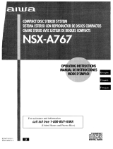 Aiwa CX-NA767 Manual de usuario