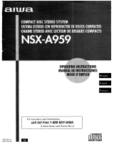 Sony SX-WNA958 Manual de usuario