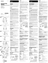 Sony PFR-V1 Manual de usuario