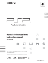 Sony PSP-1010 Manual de usuario