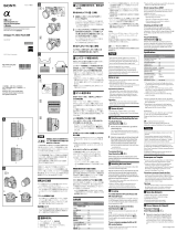 Sony SAL-24F20Z Instrucciones de operación