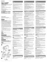 Sony SSC-M183/M183CE/M188CE SSC-M383/M383CE/M388CE Manual de usuario