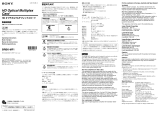 Sony BR8K-MF1 Manual de usuario