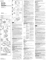 Sony SPK-HCF El manual del propietario