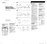 Sony SRS-Z500PC Manual de usuario