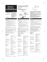 Sony SS-CN295 Manual de usuario