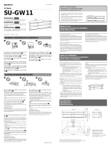 Sony SU-GW11 Manual de usuario