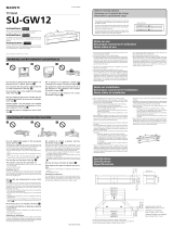 Sony SU-GW12 Manual de usuario