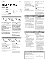 Sony SU-RG11MA Manual de usuario