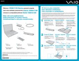 Sony VGN-C140G/B Guía de inicio rápido