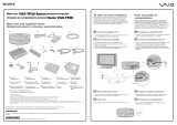Sony VGX-TP20E Guía de inicio rápido