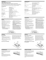 Sony XM-502Z Instrucciones de operación