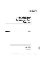 Sony XR-1951 Manual de usuario