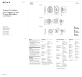 Sony XS-GT1626A Manual de usuario