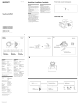 Sony XS-GTX101LW El manual del propietario