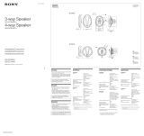 Sony XS-GTX1641 Guía de instalación