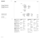 Sony XS-GTX1642 Guía de instalación
