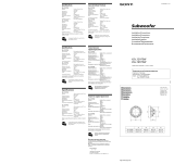 Sony XS-L101P5W Guía de instalación