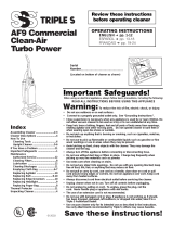 SSS AF9 Manual de usuario