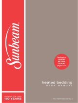 Sunbeam Bedding Heated Bedding System Manual de usuario