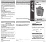 Sunbeam Calentador SCH4062 Manual de usuario