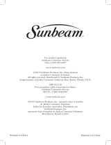 Sunbeam FPSBCML900 - Manual de usuario