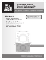 The Singing Machine STVG-512 Manual de usuario